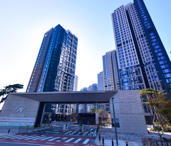 송도힐스테이트레이크4차 주민편의 시설 SK인터넷/와이파이 공사